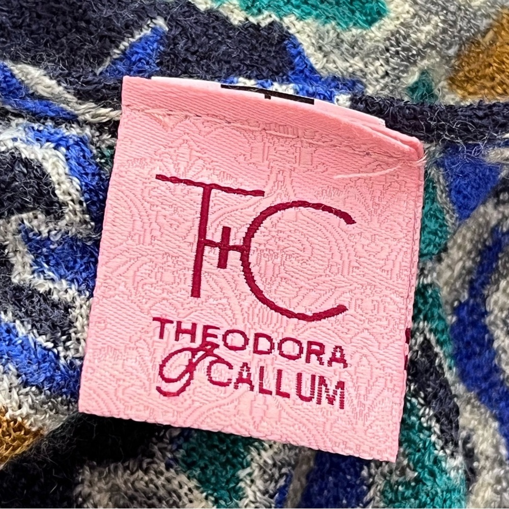 Theodora & Callum Boho One Size Open Front Tassel… - image 8